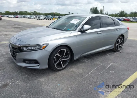 2019 Honda Accord Sport from USA, damaged, VIN 1HGCV1F38KA007072